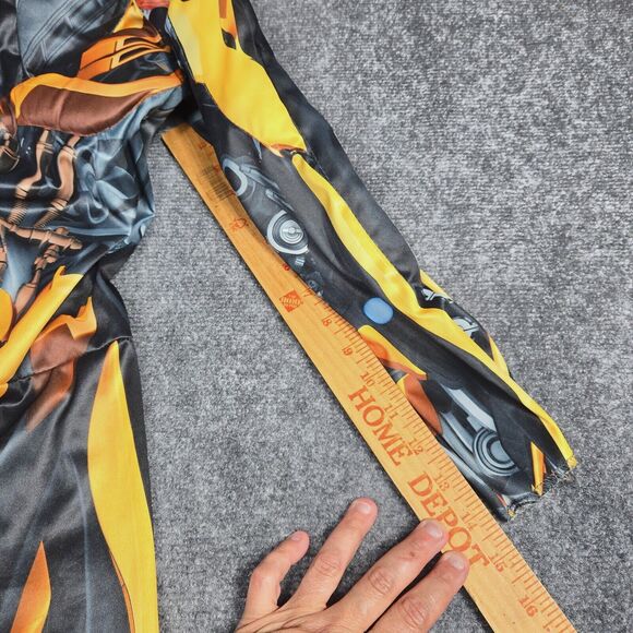 Transformers Bumblebee Costume Mask & Jumpsuit Size M (7-8) No Helmet - Picture 8 of 14